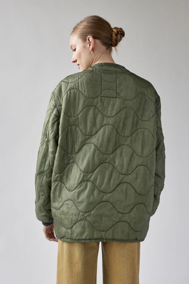 Urban Renewal Vintage Two Pocket Quilted Liner Jacket