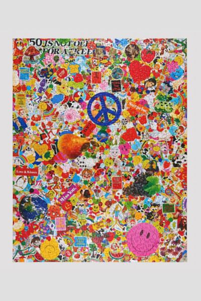 Le Puzz I Heart Stickers Jigsaw Puzzle