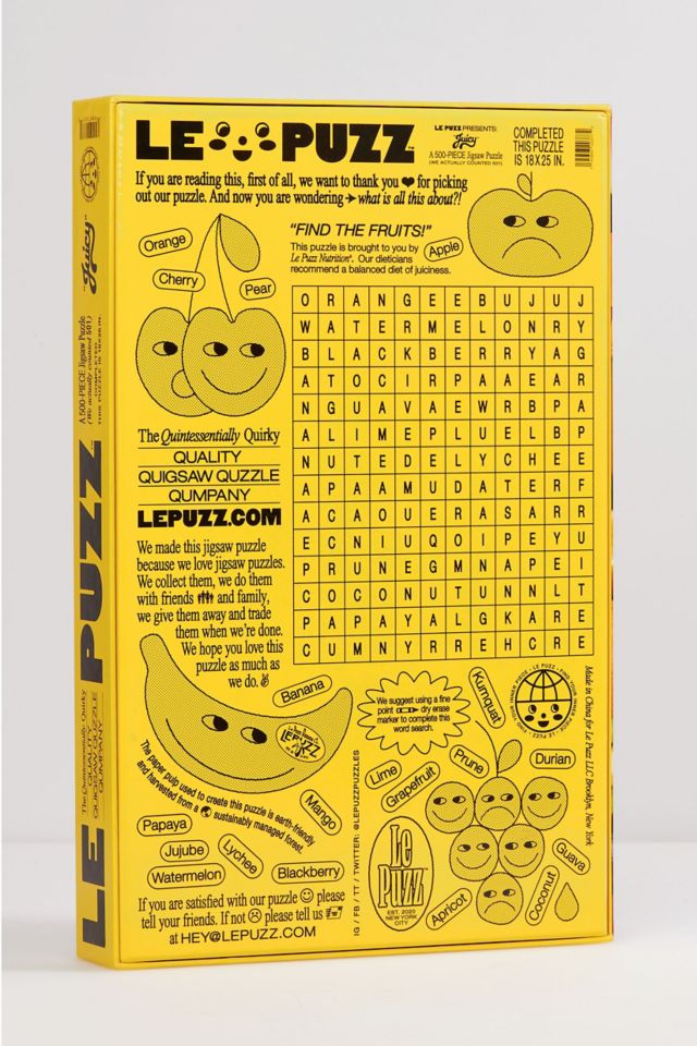 Le Puzz Juicy Jigsaw Puzzle #2