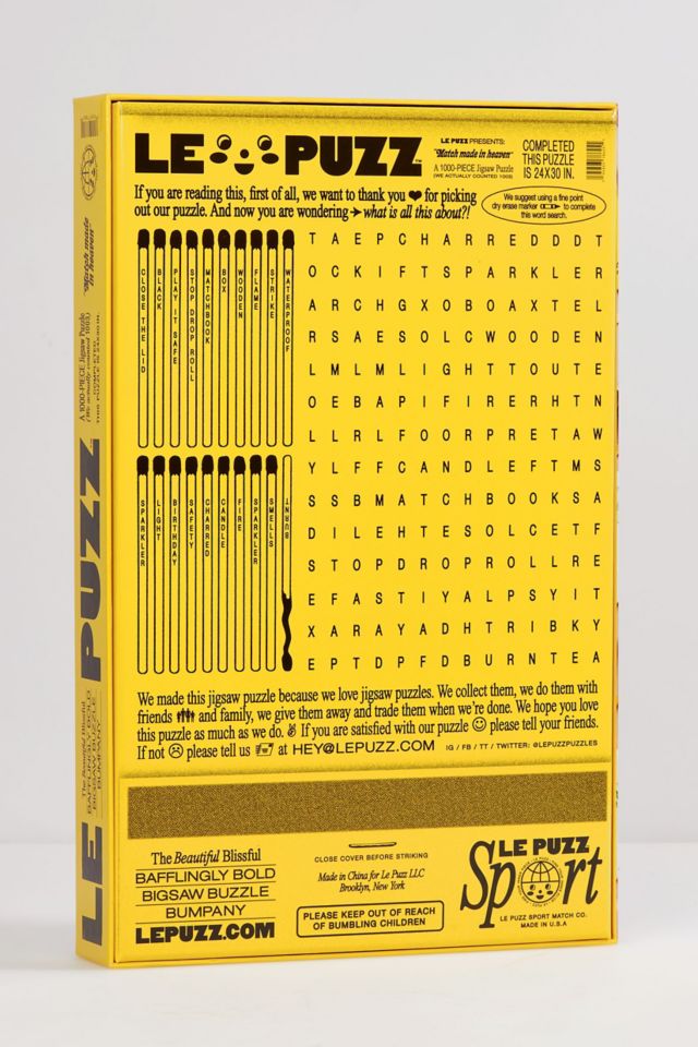 Le Puzz Match Made in Heaven Jigsaw Puzzle #1