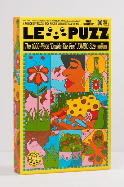 Le Puzz Have a Groovy Day Jigsaw Puzzle | Urban Outfitters