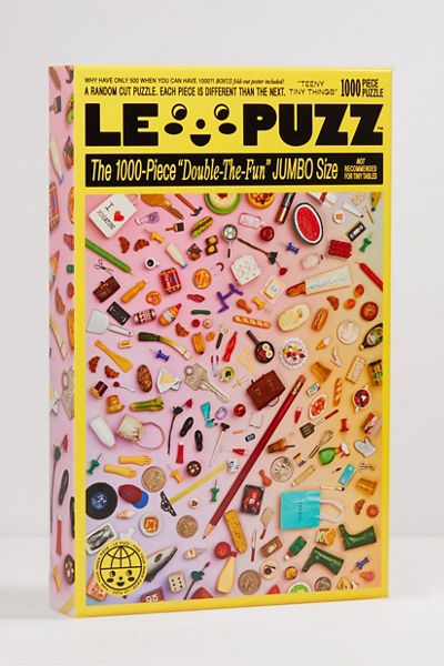 Le Puzz Teeny Tiny Things Jigsaw Puzzle