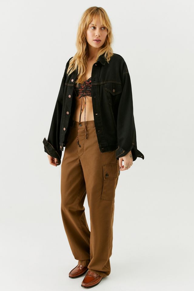 UO Caroleena Cropped Puff Sleeve Blouse #2