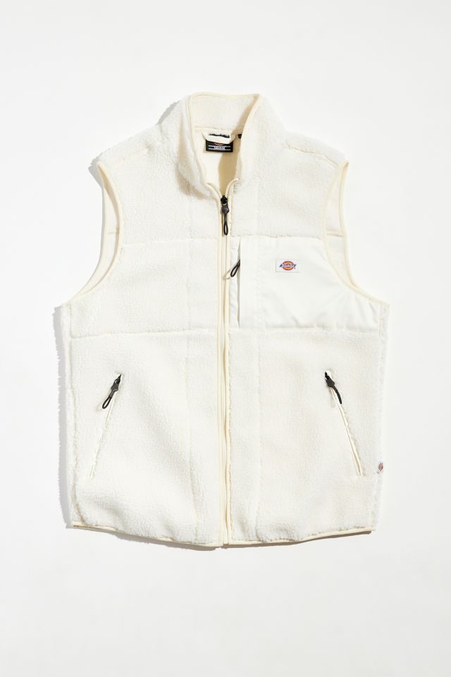 Dickies Red Chute Piled Fleece Vest #2
