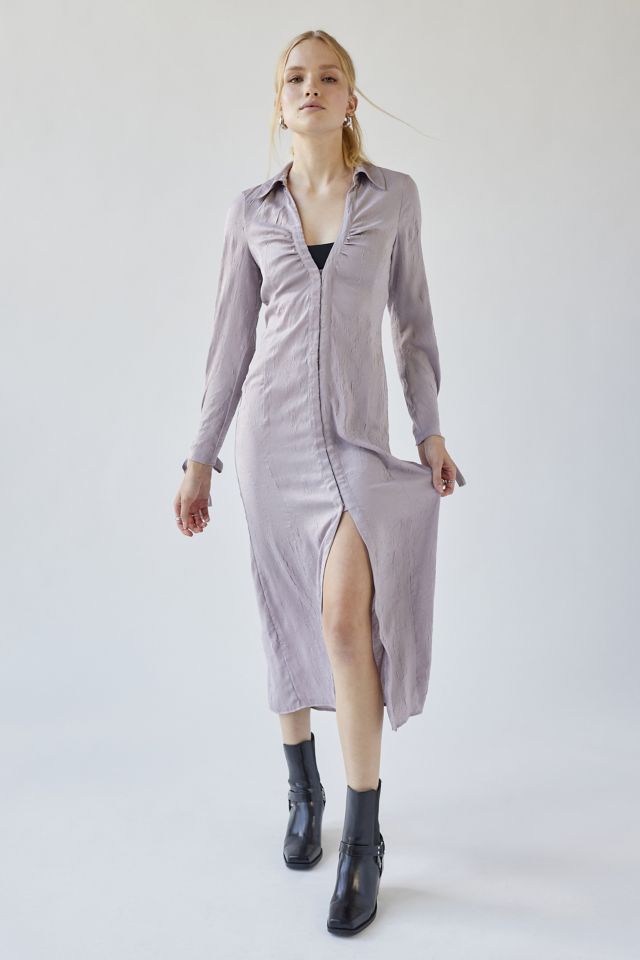 UO Chapman Hook & Eye Midi Dress #4