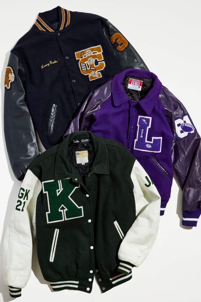 Urban Renewal Vintage Varsity Jacket #1