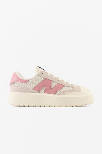 New Balance Gender Inclusive Ct302 Tennis Sneaker In Sea Salt/hazy Rose