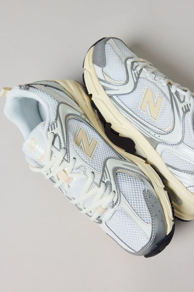 New Balance Women's 530 Sneaker In Silver Metallic/linen, Women's At Urban Outfitters In Multi