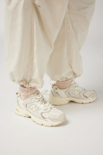 New Balance Unisex 530 In Beige + Angora + Incense