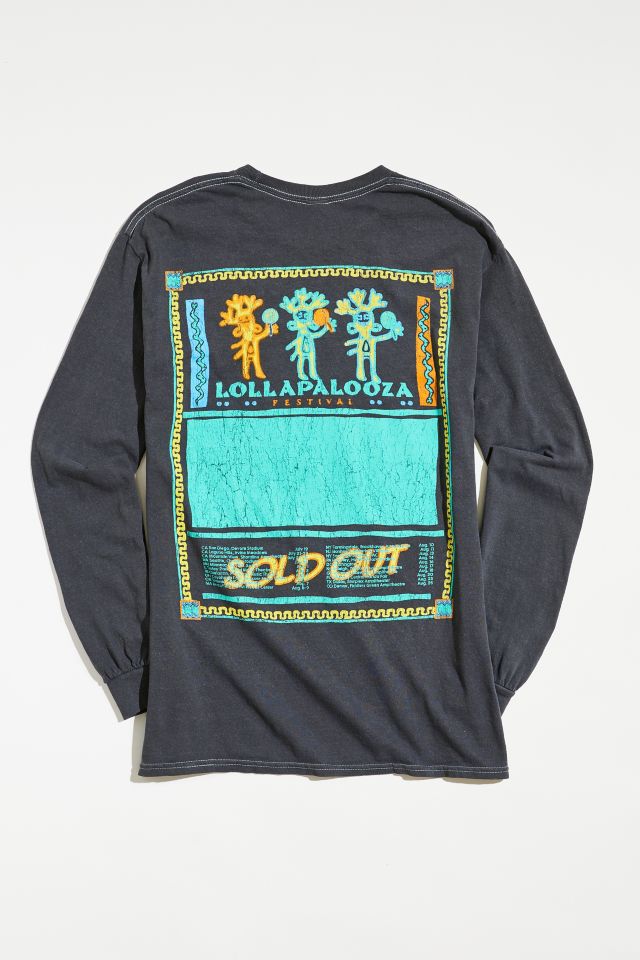 Lollapalooza Vintage Long Sleeve Tee | Urban Outfitters Canada