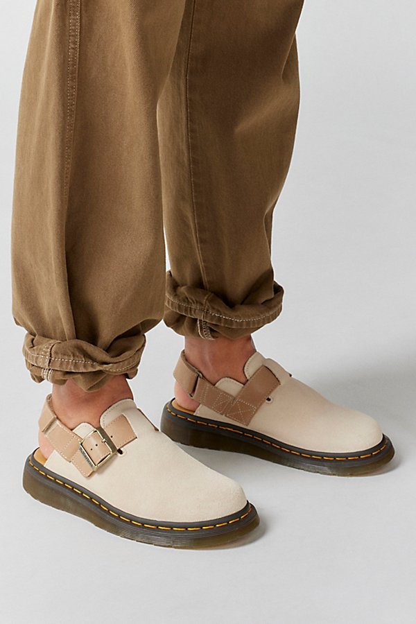 Dr. Martens' Jorge Ii Slingback Mule In Parchment Beige, Women's At Urban Outfitters