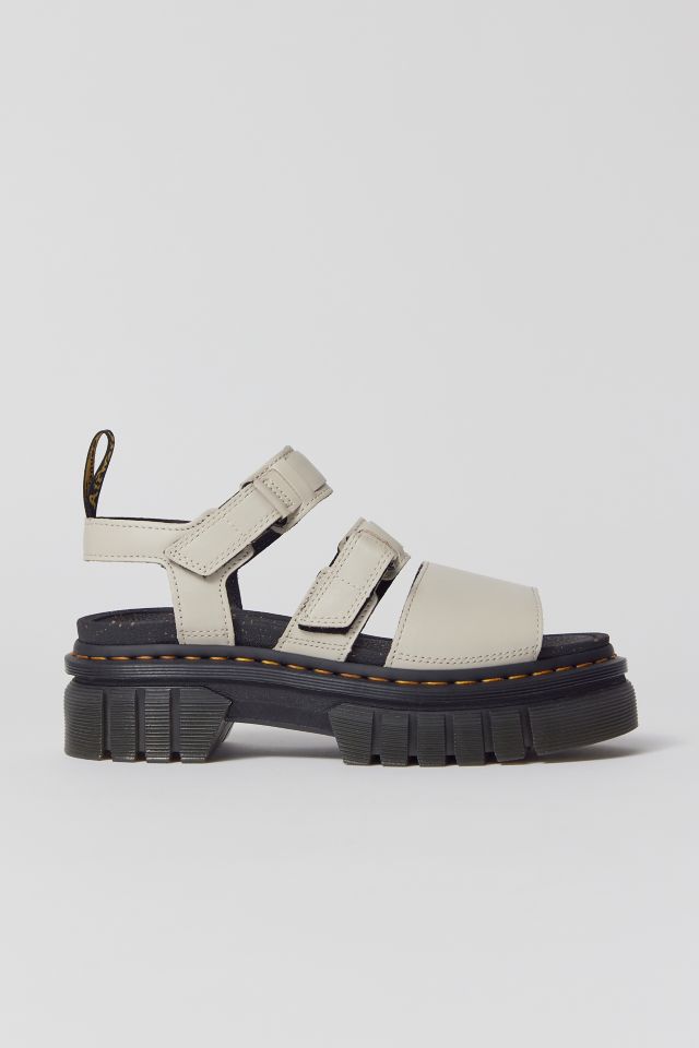 Dr. Martens Ricki Leather 3 Strap Platform Sandal