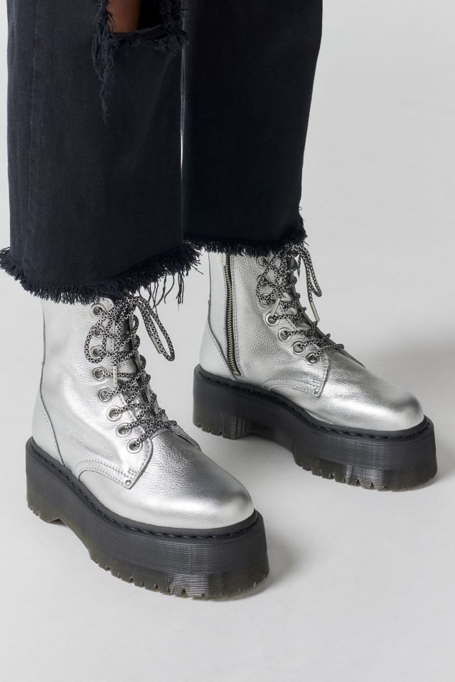 Dr. Martens Jadon Max Metallic Platform Boot