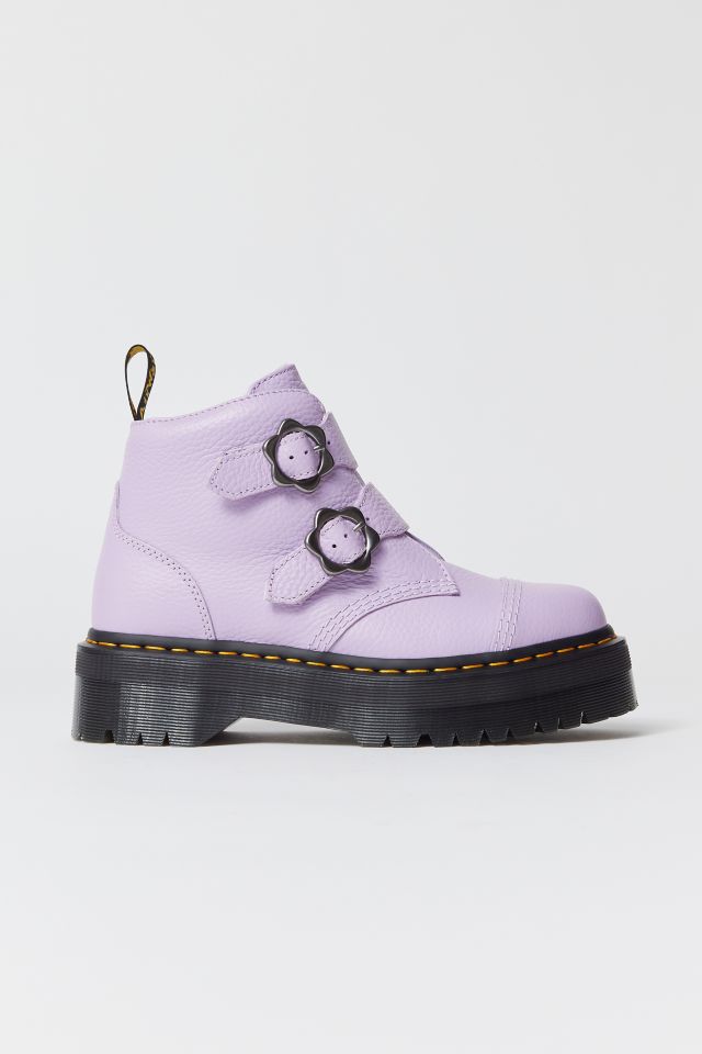 Dr. Martens Devon Flower Platform Ankle Boot #1