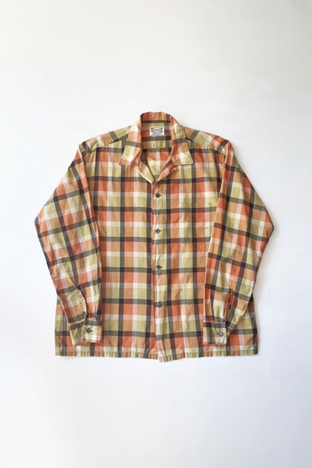 Vintage 50s Picnic Plaid Shirt | Urban Outfitters