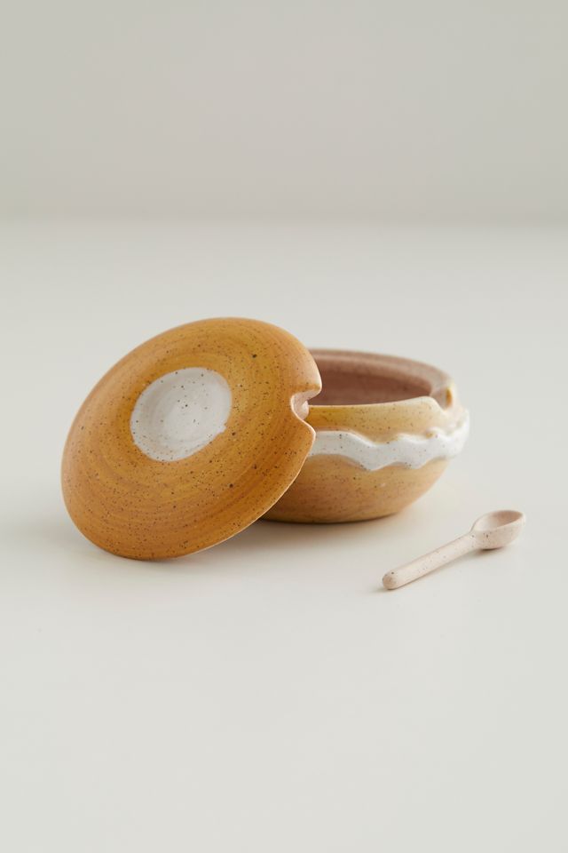 Bagel Sugar Dish #1