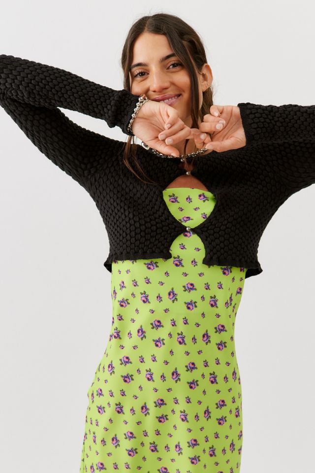 UO Piper Textured Keyhole Sweater #3