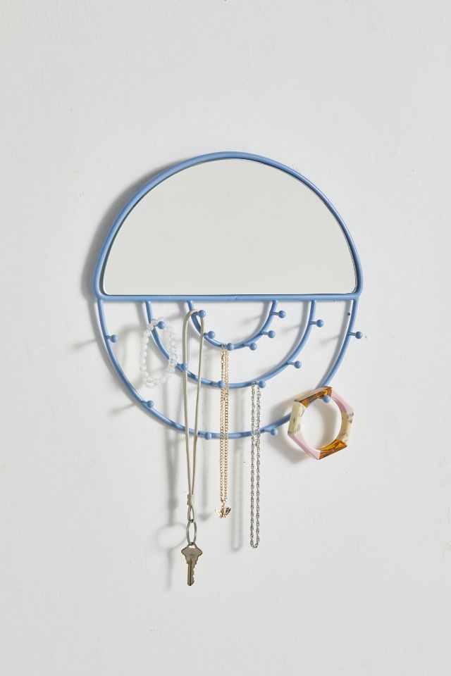 Roya Medium Jewelry Storage Hanging Mirror #2