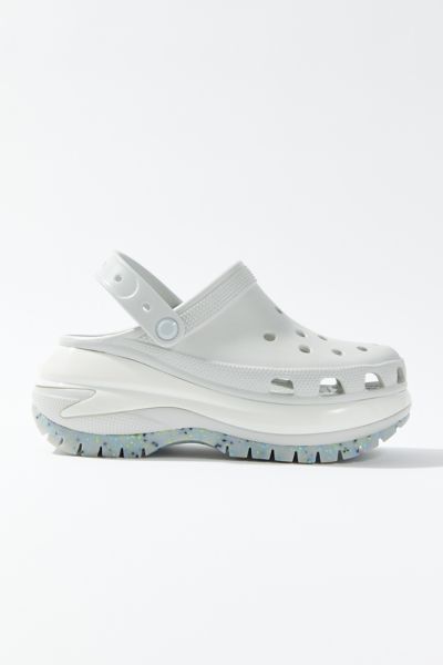 Crocs Mega Crush Clog In Light Grey