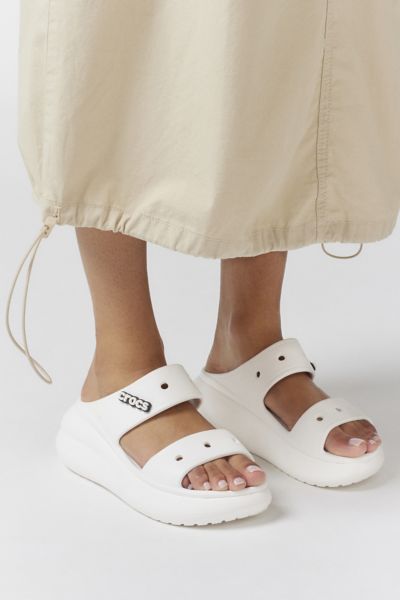 Crocs Classic Crush Sandal In White