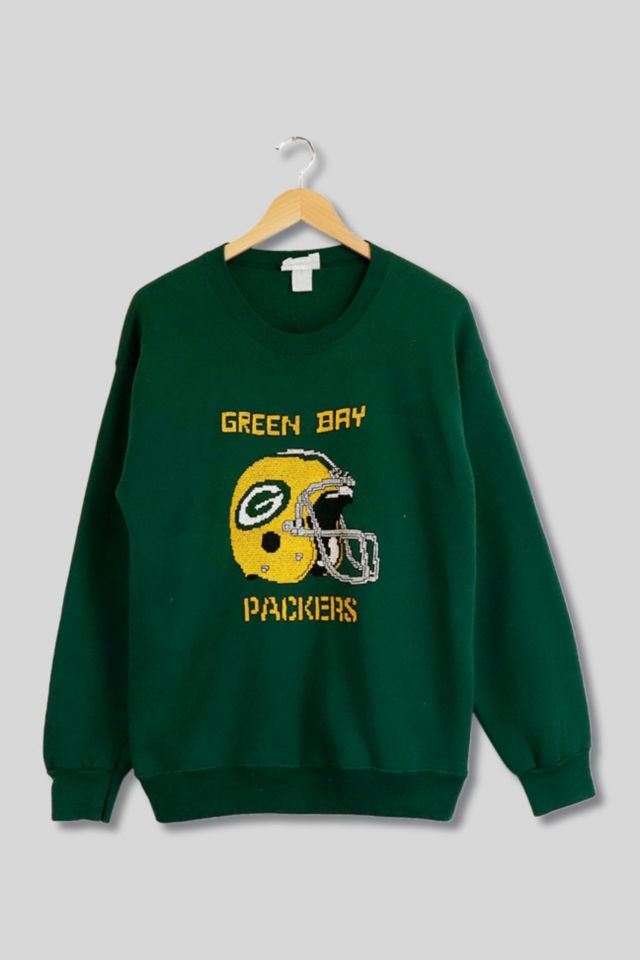 NFL - Green Bay Packers - Embroidered Crewneck Sweatshirt- Lee