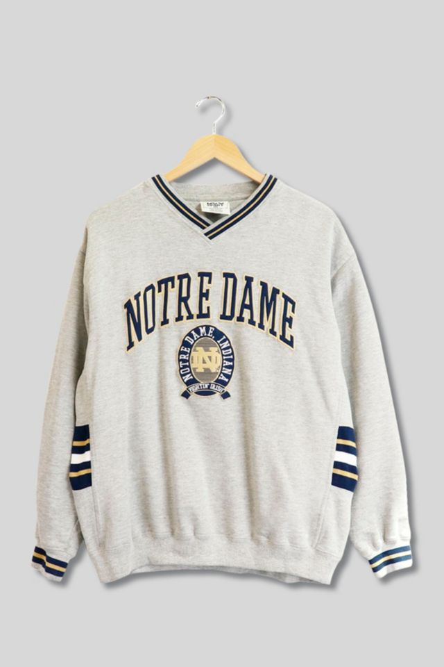 Vintage University Of Notre Dame Fightin' Irish Crewneck Sweatshirt ...