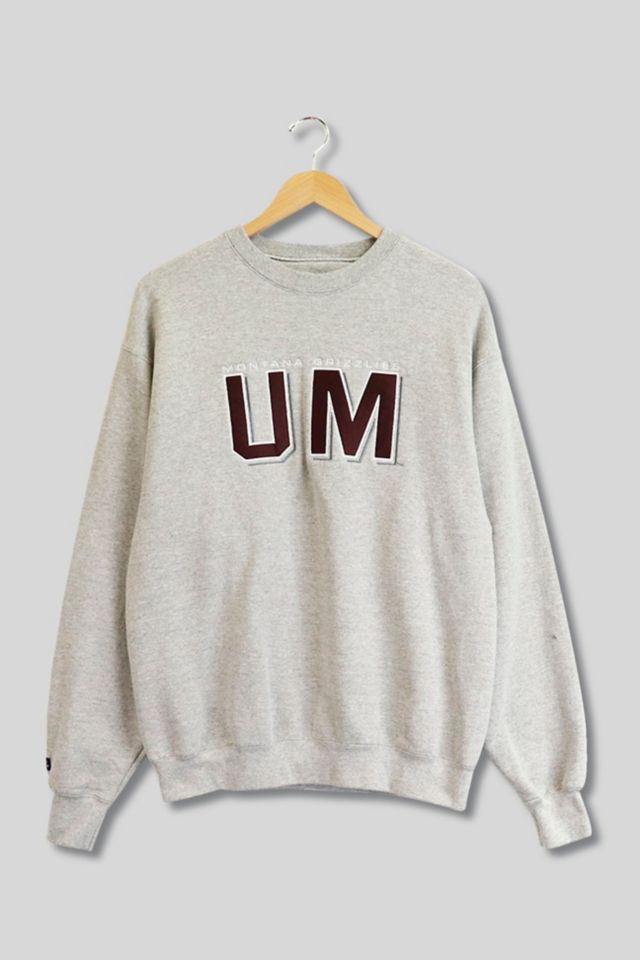 Vintage University Of Montana Grizzlies Crewneck Sweatshirt