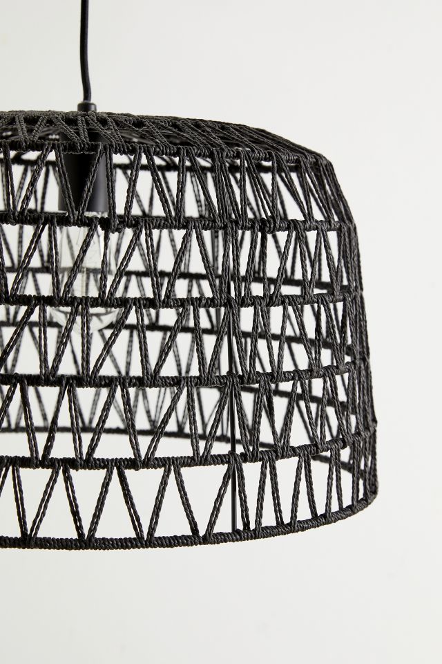 Waverly Woven Pendant Light #4