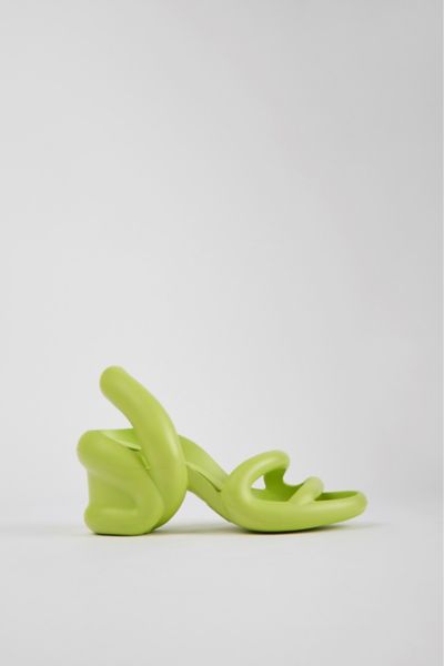 Shop Camper Kobarah Eva Heeled Sandal In Green, Women's At Urban Outfitters