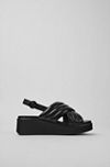 camper misia strappy platform sandal