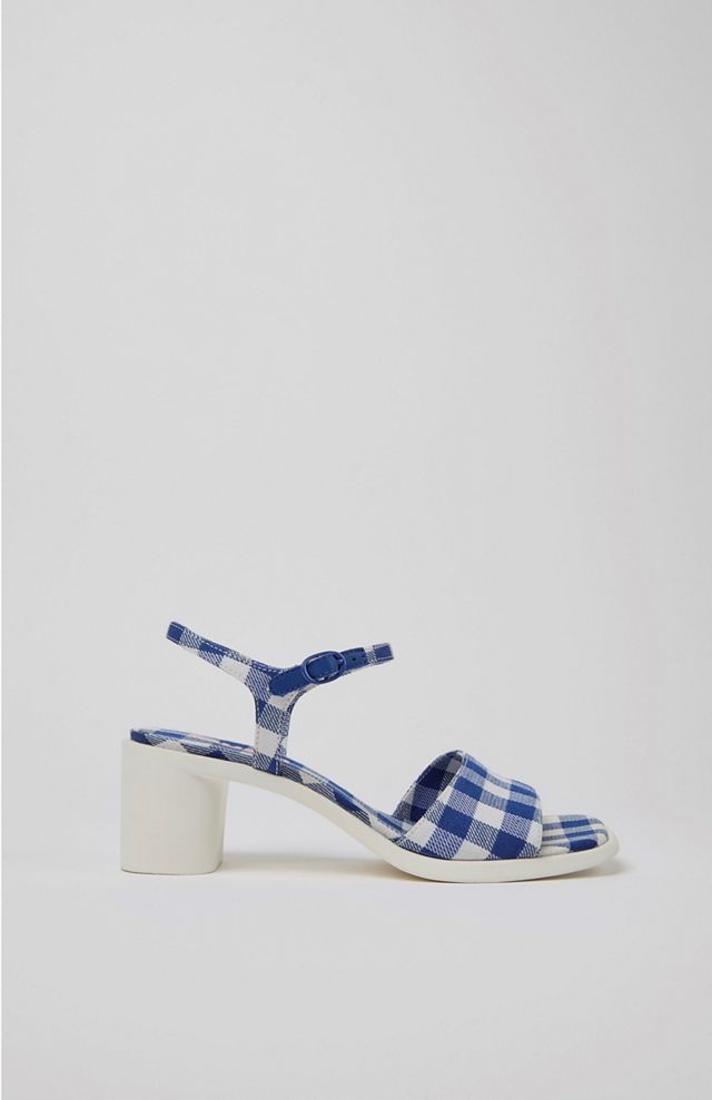 Camper Meda Plaid Recycled Sandal #2
