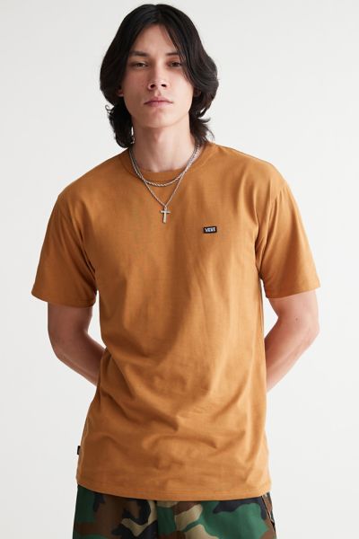 Vans Off The Wall Classic Logo Tee In Cream