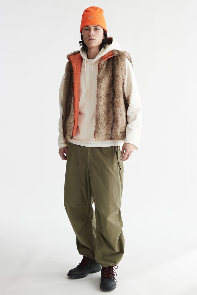 BDG Reversible Faux Fur Vest #2