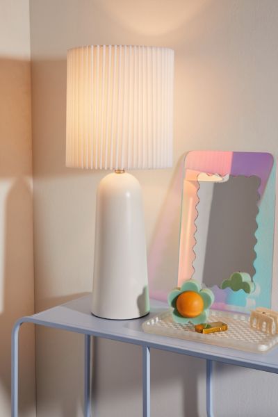 Urban Outfitters Ares Table Lamp In White
