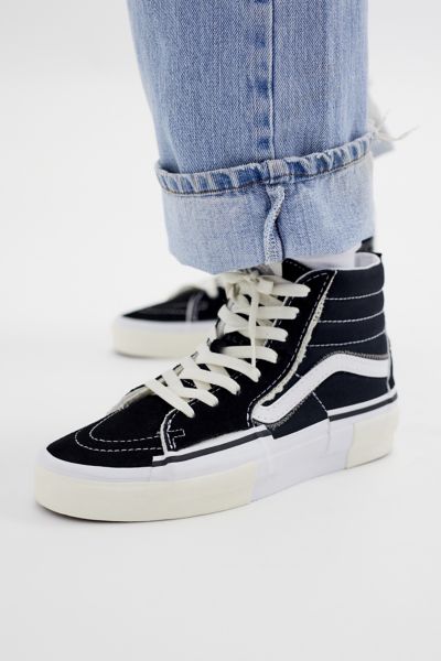 Vans Sk8-hi Reconstructed Sneaker In Black