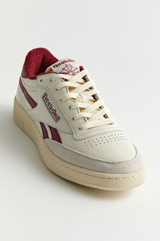 Reebok Club C 85 Revenge Chalk & Burgundy Shoes