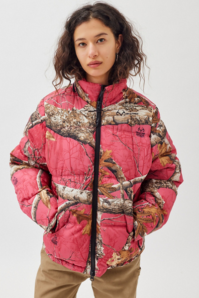 The Very Warm Nature Print Puffer Jacket | Urban Outfitters