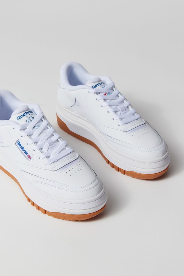 Reebok Club C 85 Trainers in White/Royal/Gum