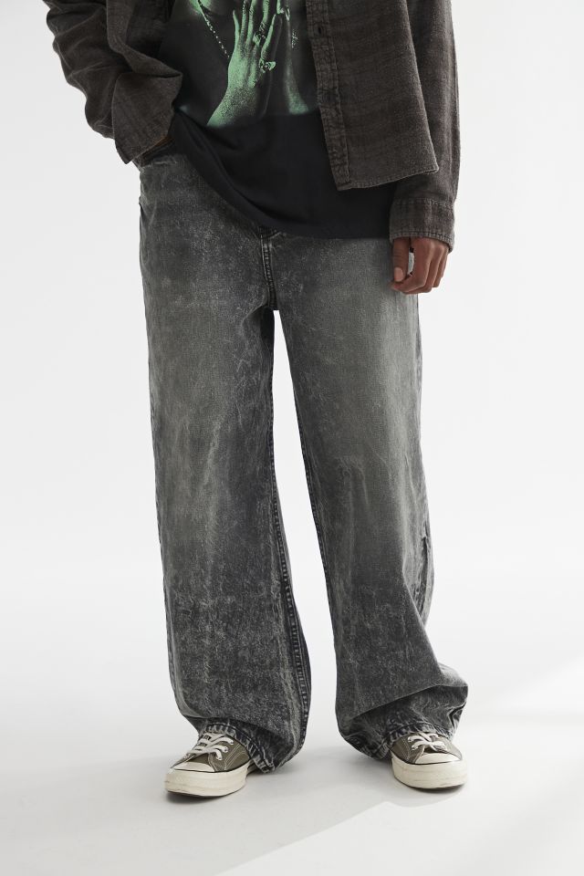 Relaxed Fit Jean - Washed Black