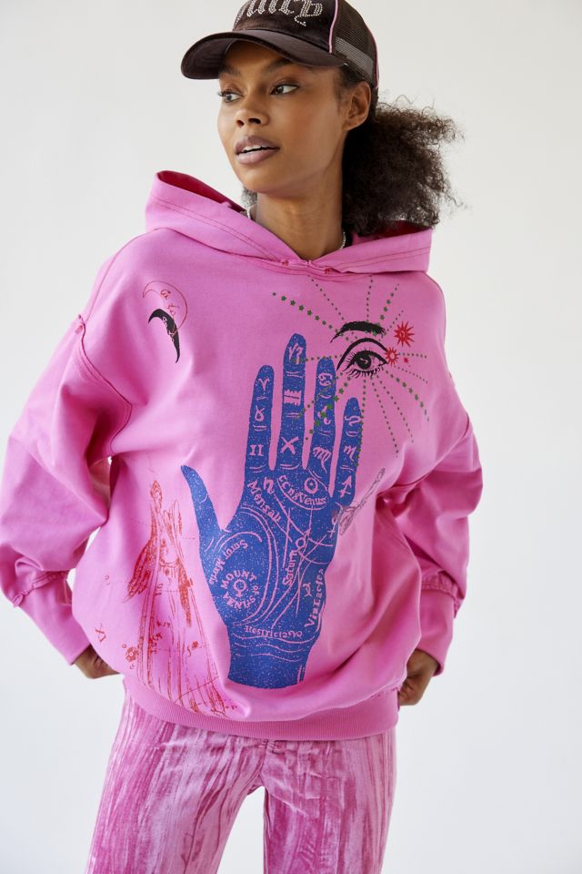 Urban outfitters pink sweatshirt new arrivals