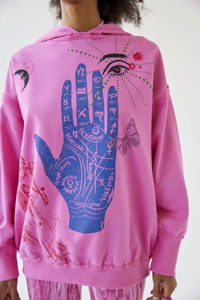 UO Nate Palmistry Oversized Hoodie Sweatshirt #4