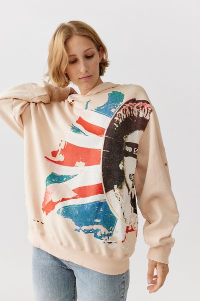 Sex Pistols Oversized Hoodie Sweatshirt Urban Outfitters 