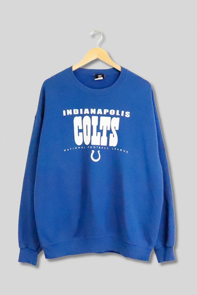 Indianapolis Colts, NFL One of a KIND Vintage Sweatshirt with Crystal –  ShopCrystalRags