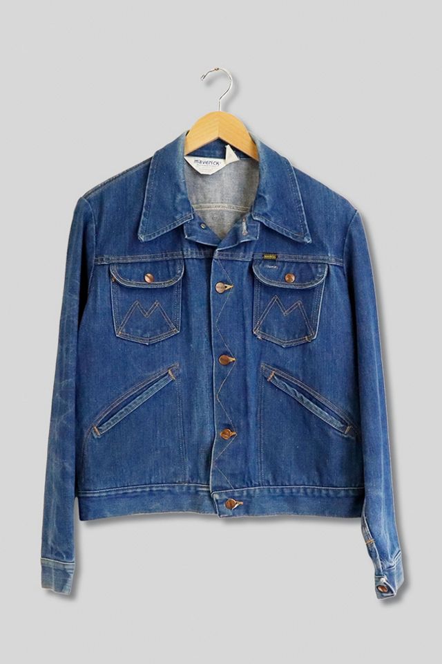 Vintage Maverick Button Up Demin Jacket | Urban Outfitters