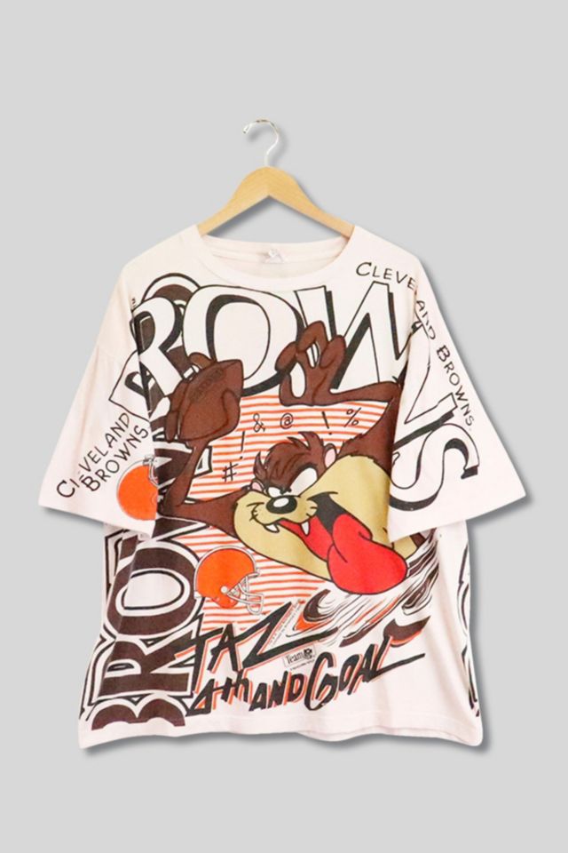 Shirts  Vintage Cleveland Browns Looney Tunes Shirt Cleveland