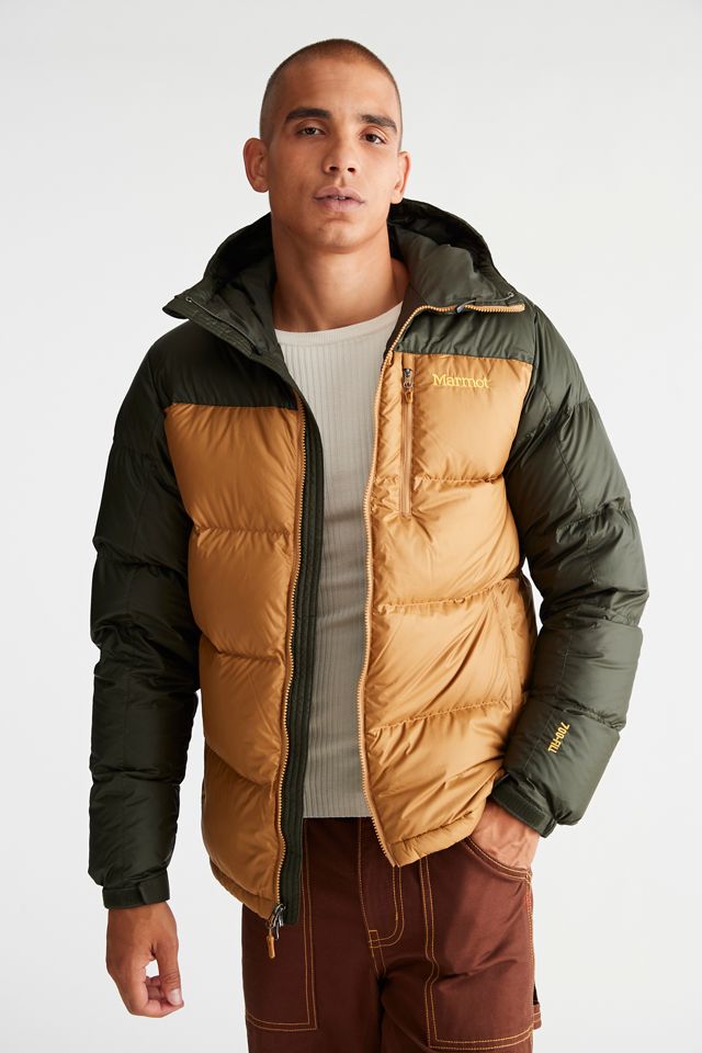 Marmot UO Exclusive Guides Down Hooded Puffer Jacket | Urban Outfitters