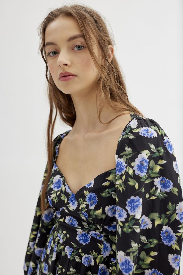 Kiss The Sky Floral Long Sleeve Romper #2
