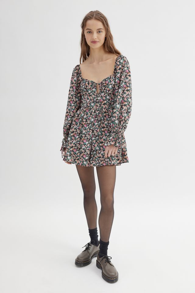 Kiss The Sky Floral Long Sleeve Romper #1