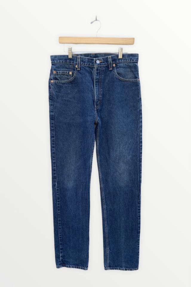 Vintage Levi's 505 Regular Fit Straight Leg Denim Jean | Urban Outfitters