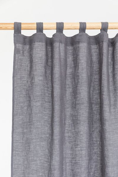 Magiclinen Tab Top Linen Curtain Panel